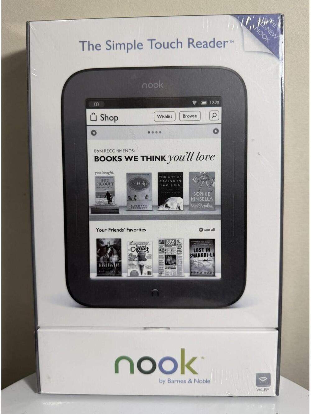 *READ* Barnes & Noble Nook Simple Touch Tablet (BNRV300) - Sealed